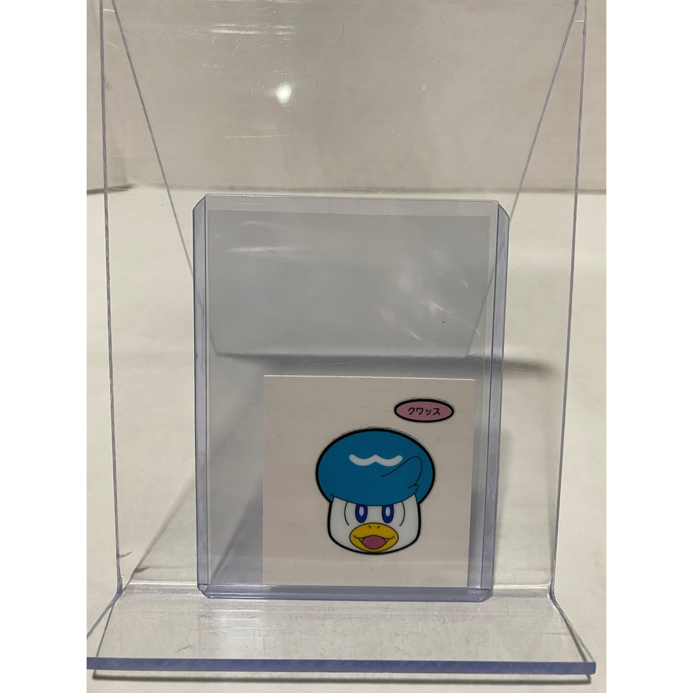 Nintendo Pokemon Sticker Quaxly Water Type Starter Paldea Region Collectible